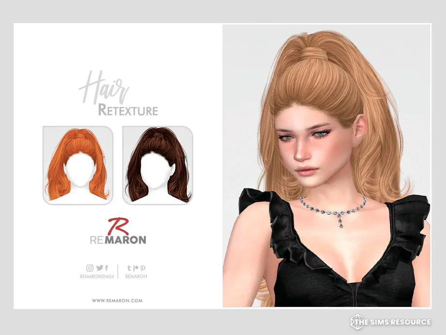 Rosalie031022 Hair Retexture Mesh Needed