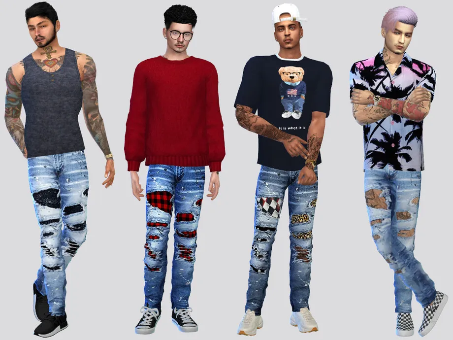 Brims Distressed Jeans