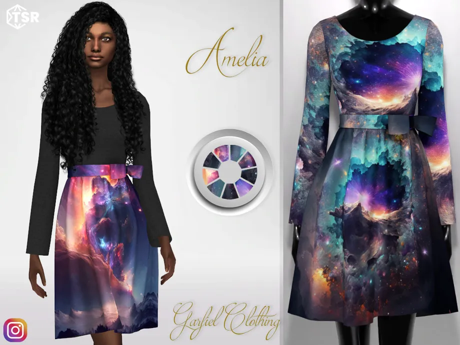 Amelia - Star dress