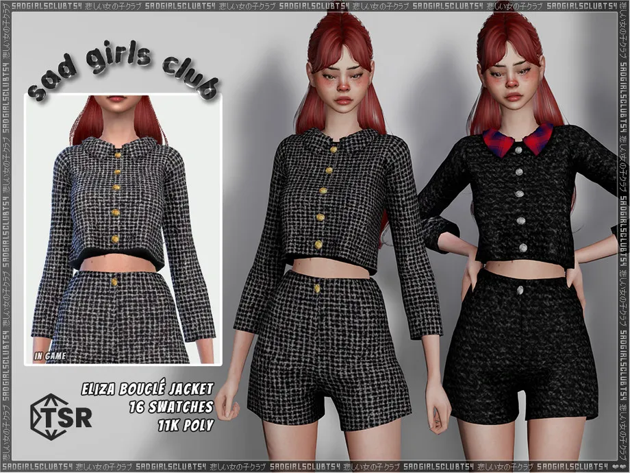 SGC | Eliza boucle jacket RD1