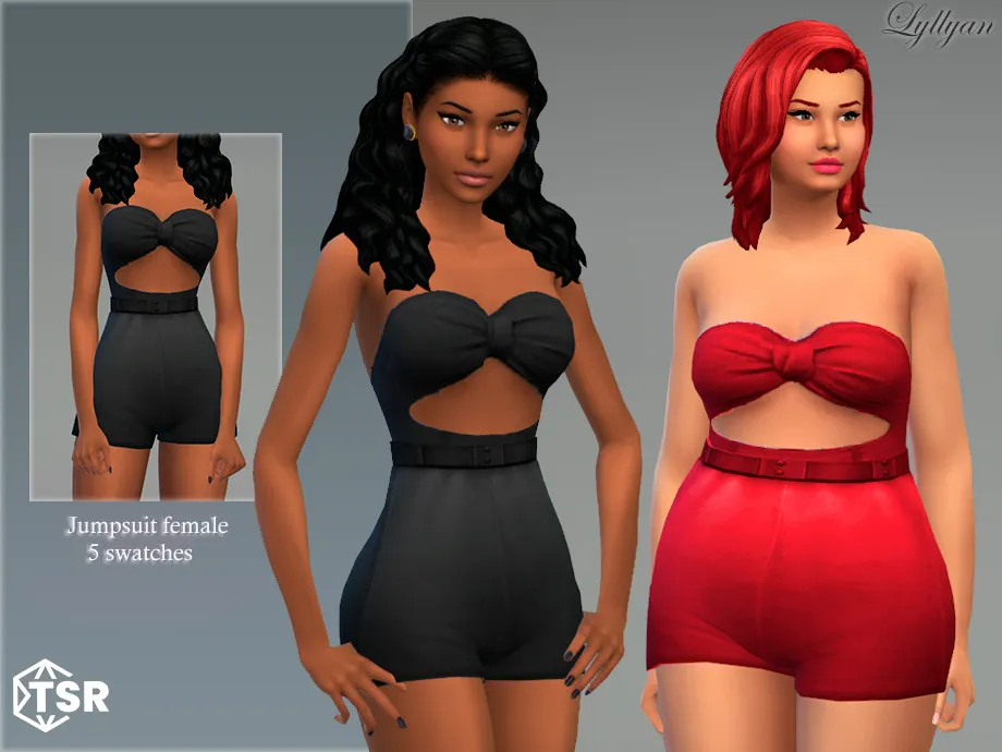 Jumpsuit short Female Julieta