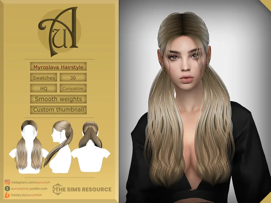 Myroslava - Hairstyle