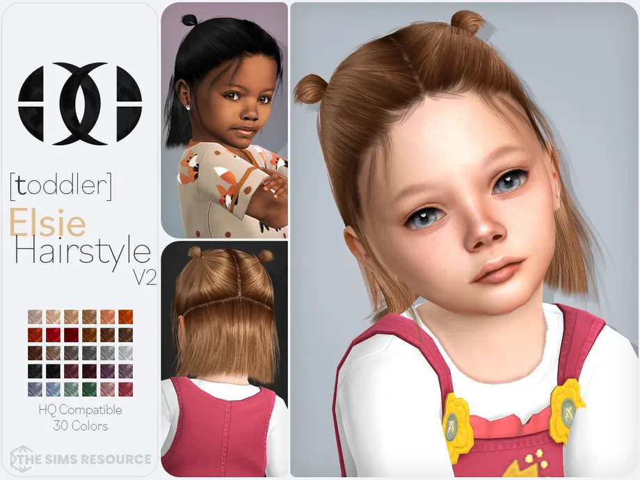 Elsie Hairstyle V2 [Toddler]