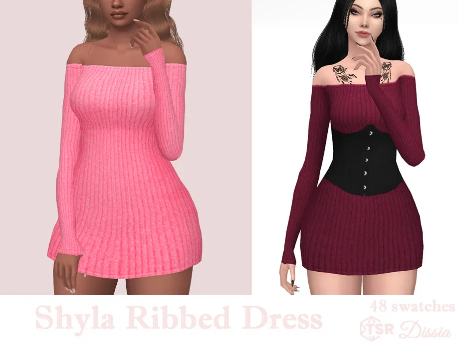 Shyla Ribbed Dress