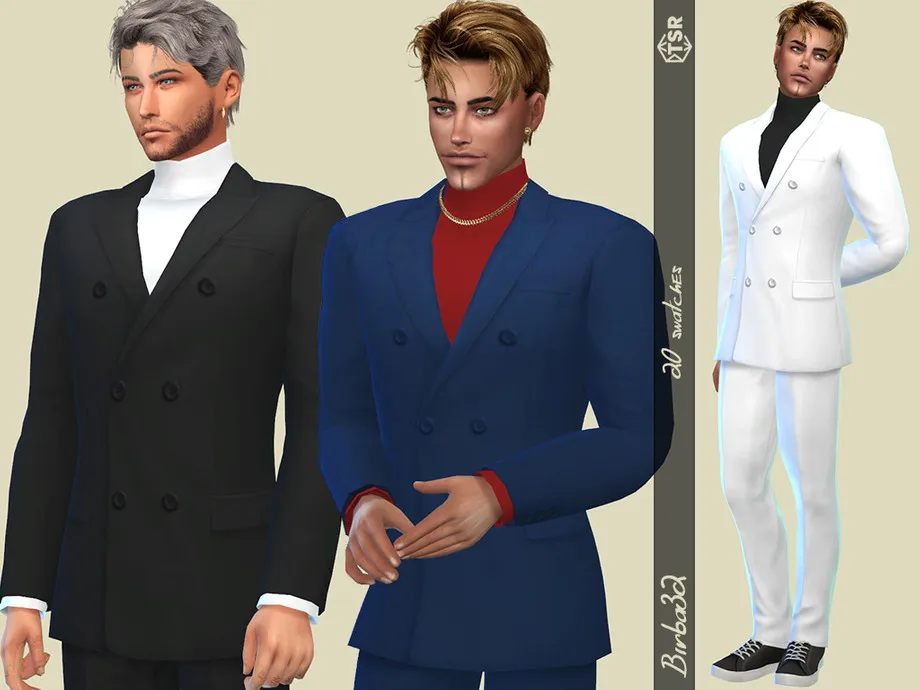 Sergio Suit - Double-breasted Jacket