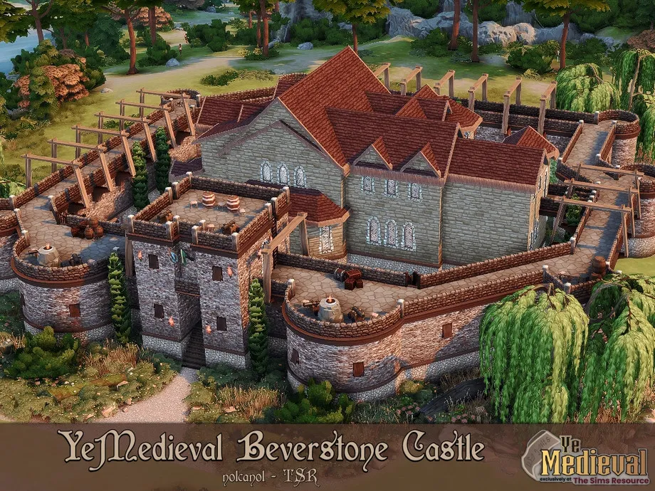 Ye Medieval Beverstone Castle / TSR CC Only