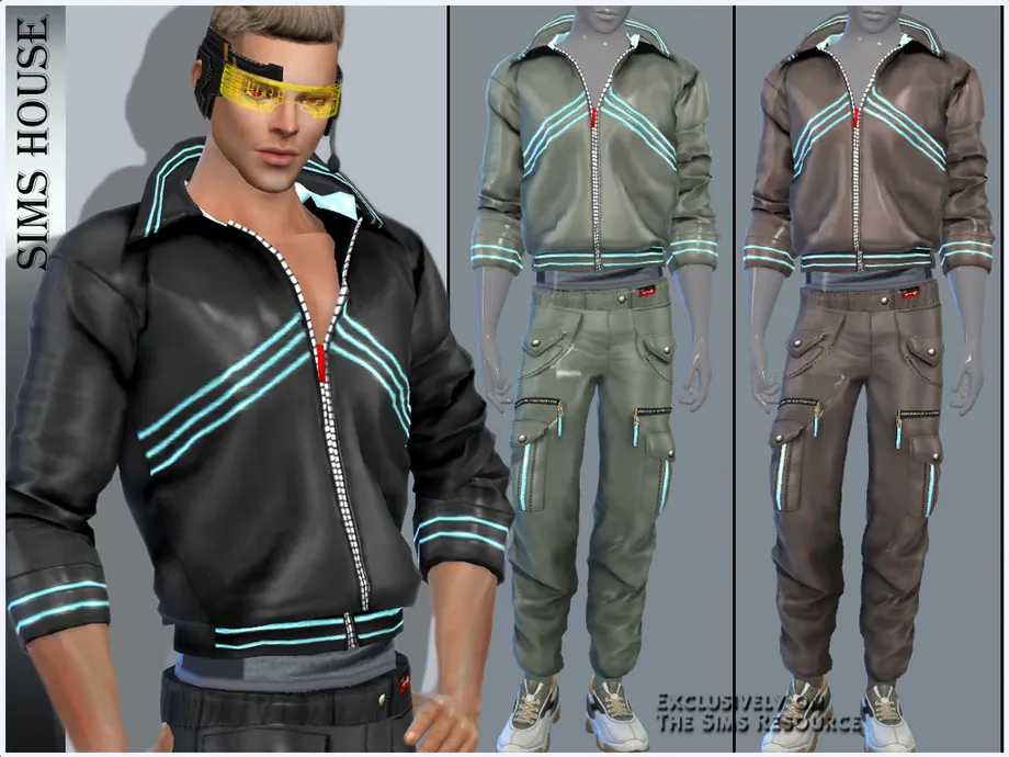 MEN'S OUTFIT JACKET AND PANTS