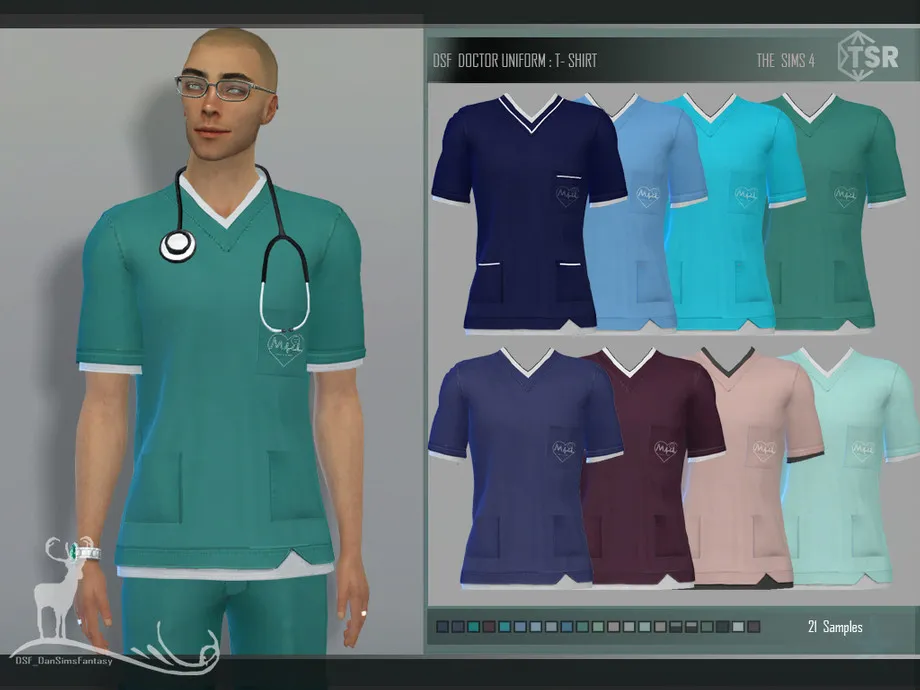DOCTOR UNIFORM / T SHIRT