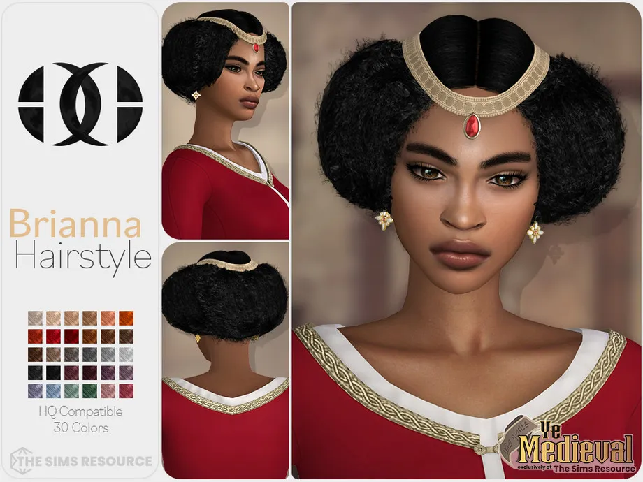 Ye Medieval - Brianna Hairstyle