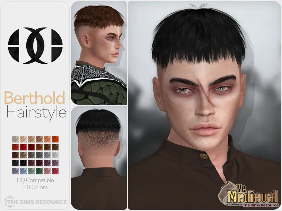 Ye Medieval - Berthold Hairstyle