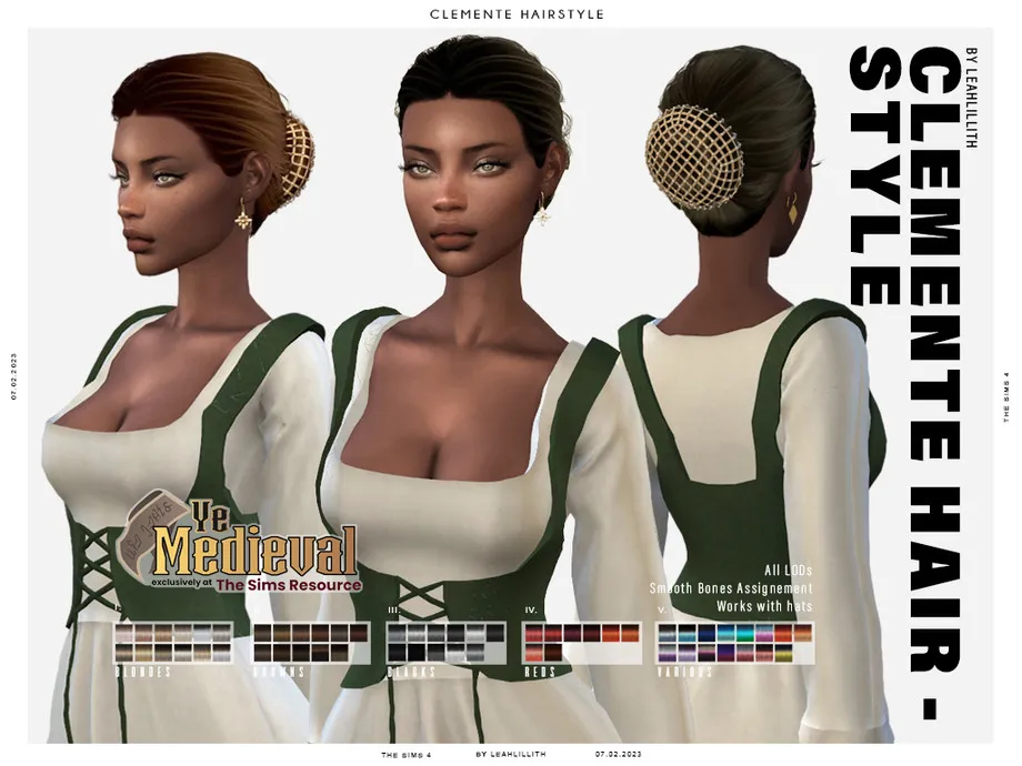 Ye Medieval Clemente Hairstyle