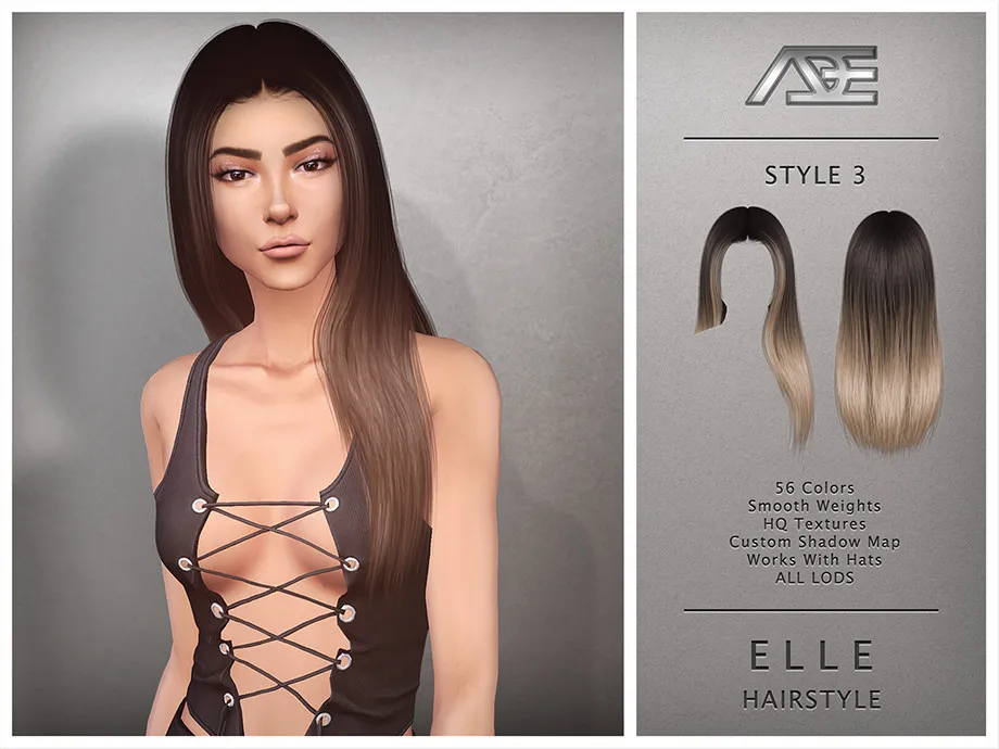 Elle - Style 3 (Hairstyle)