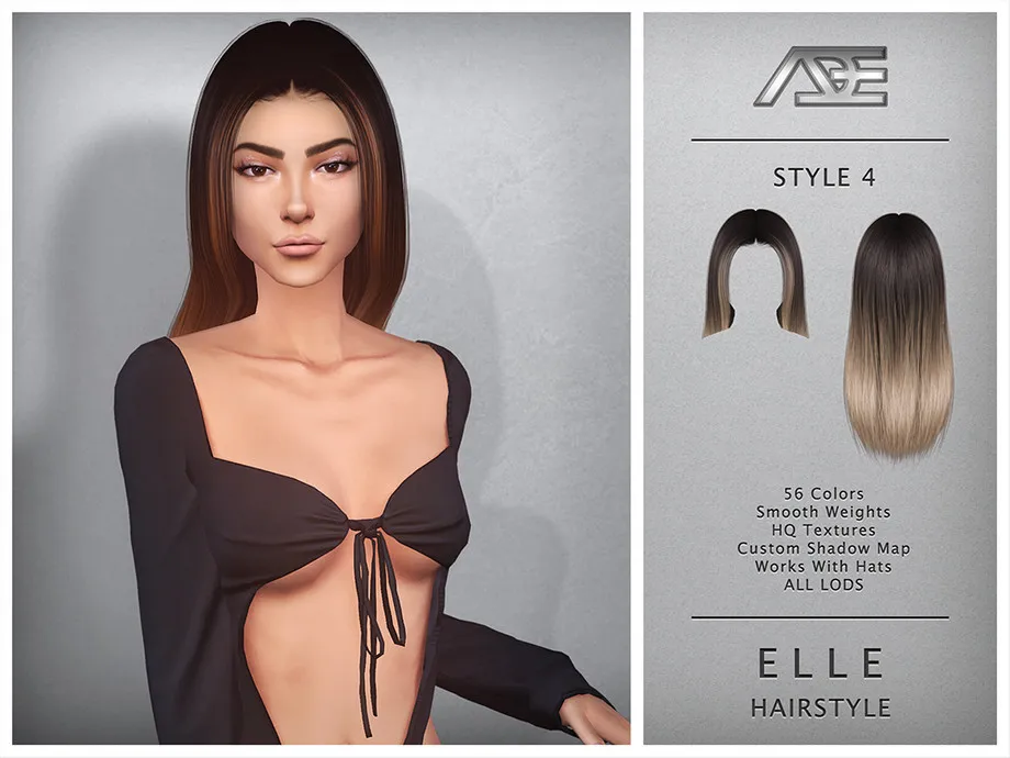 Elle - Style 4 (Hairstyle)