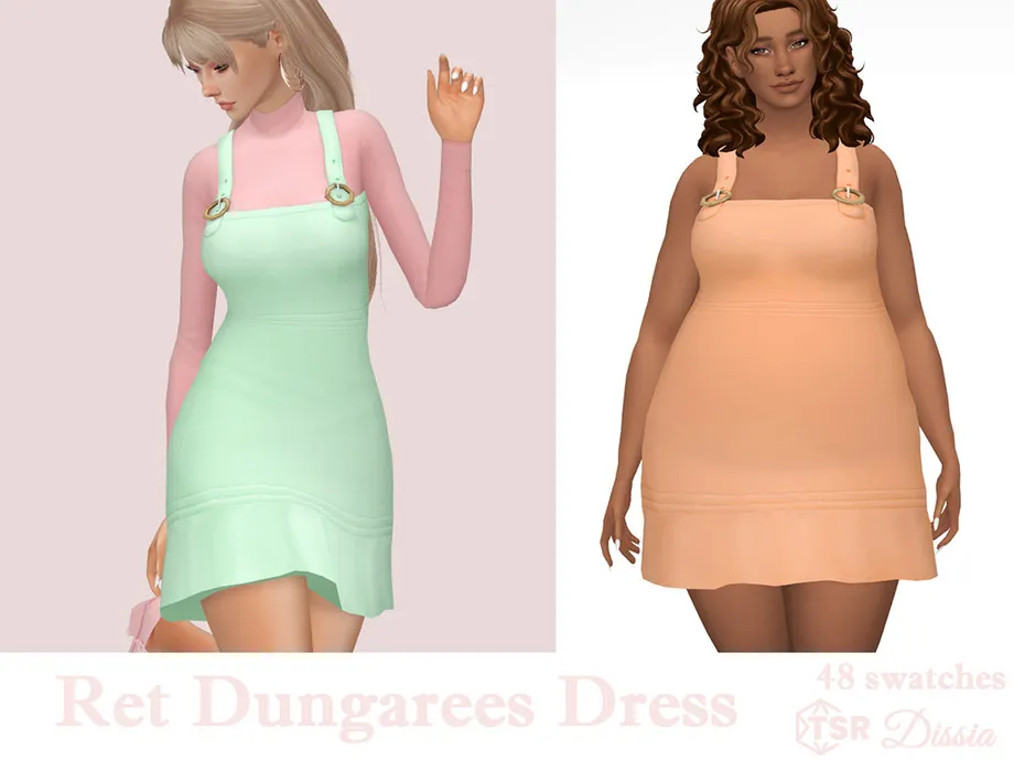 Ret Dungarees Dress