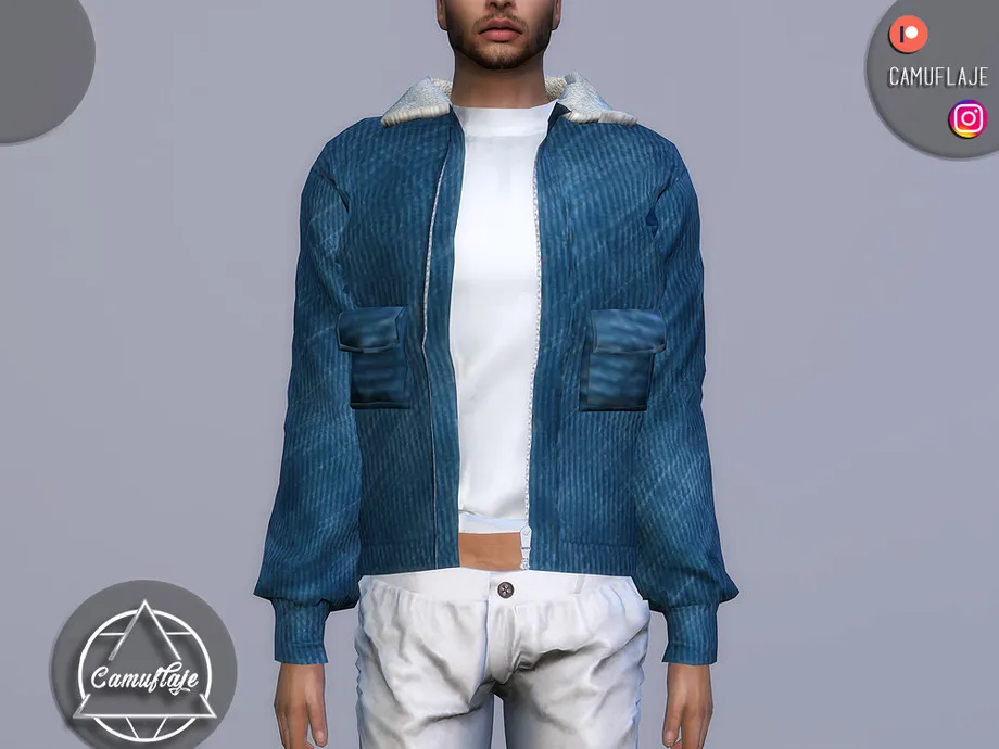 [PATREON] Psychology Academia - Denim Jacket *Early Access*