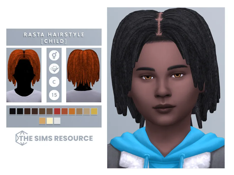 Rasta Hairstyle (Child)