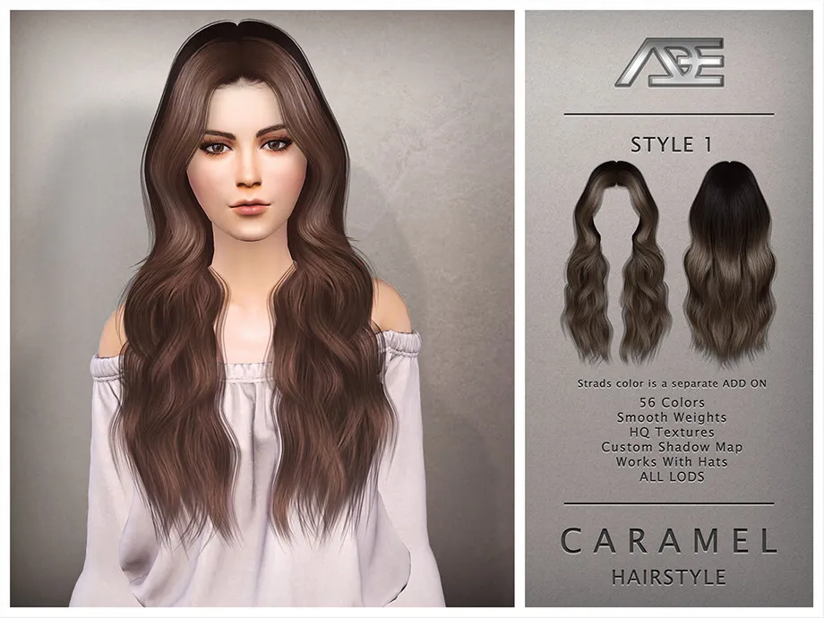 Caramel - Style 1 (Hairstyle)