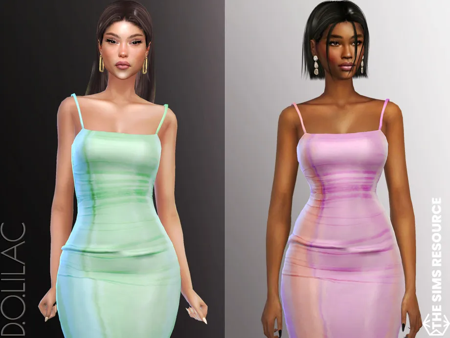 Colorful Midi Dress DO800