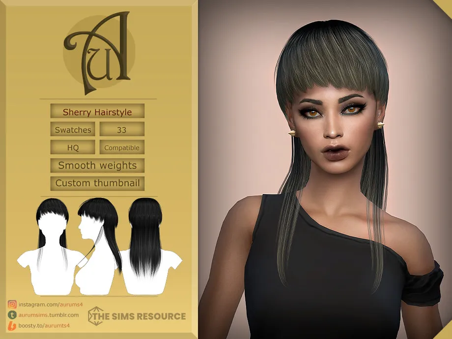 Sherry - Retro Hairstyle