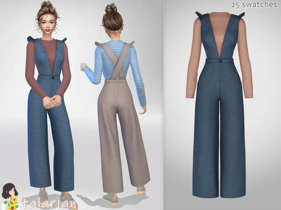 Liliana Jumpsuit With Longsleeves