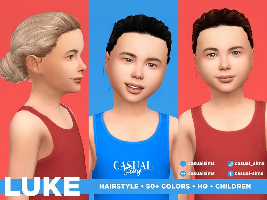 Luke Hairstyle Children