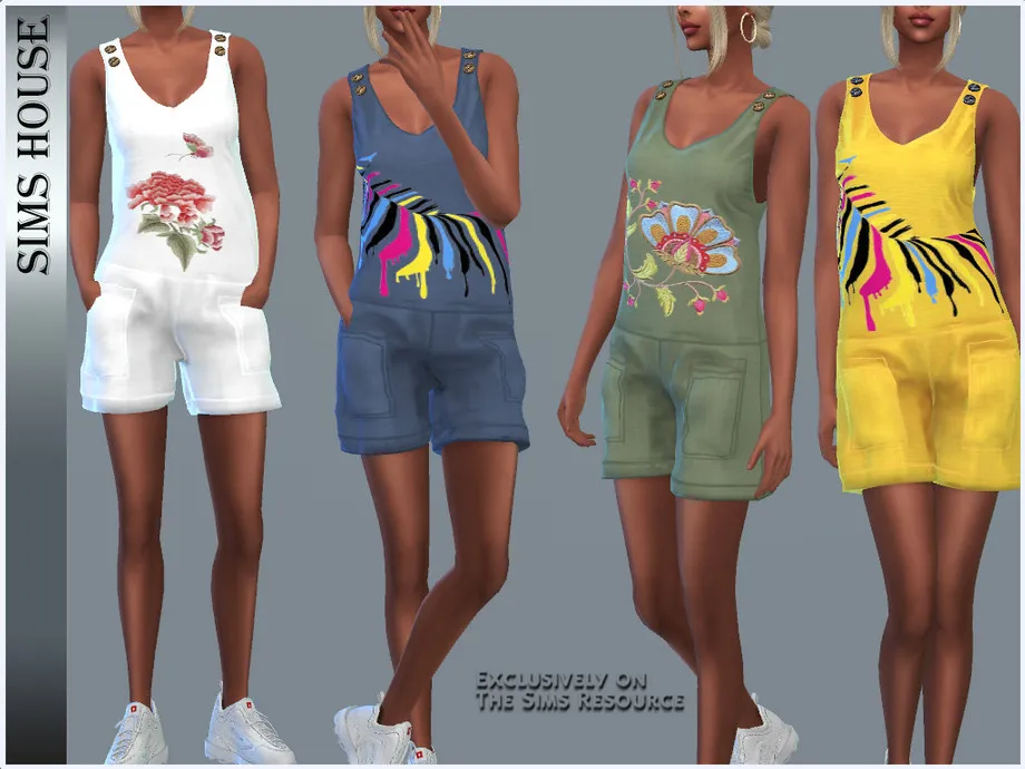 WOMEN'S JUMPSUIT WITH BUTTONS