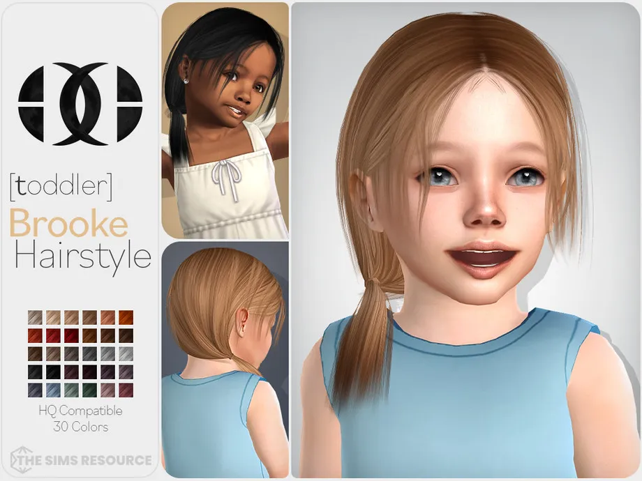 Brooke Hairstyle V3 [Toddler]