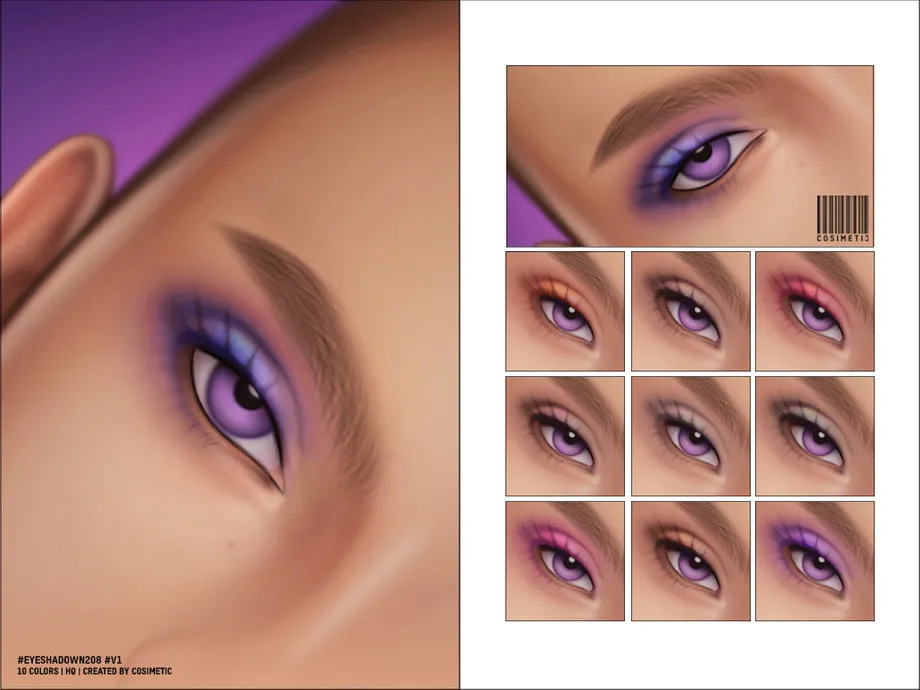 Eyeshadow  | N208 V1  | Matte Version