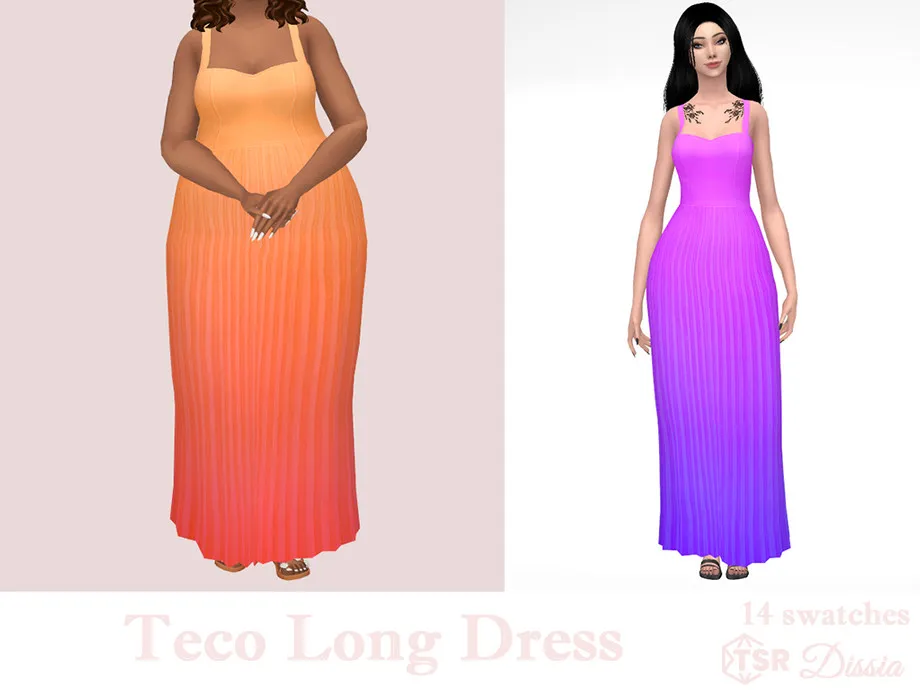 Teco Long Dress