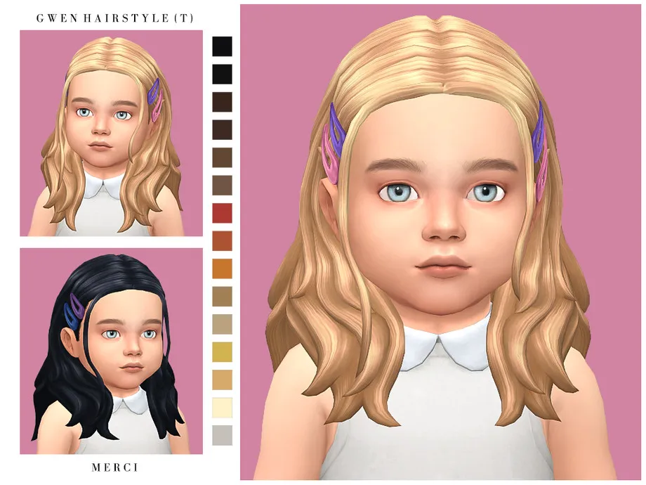 Gwen Hairstyle for Toddlers