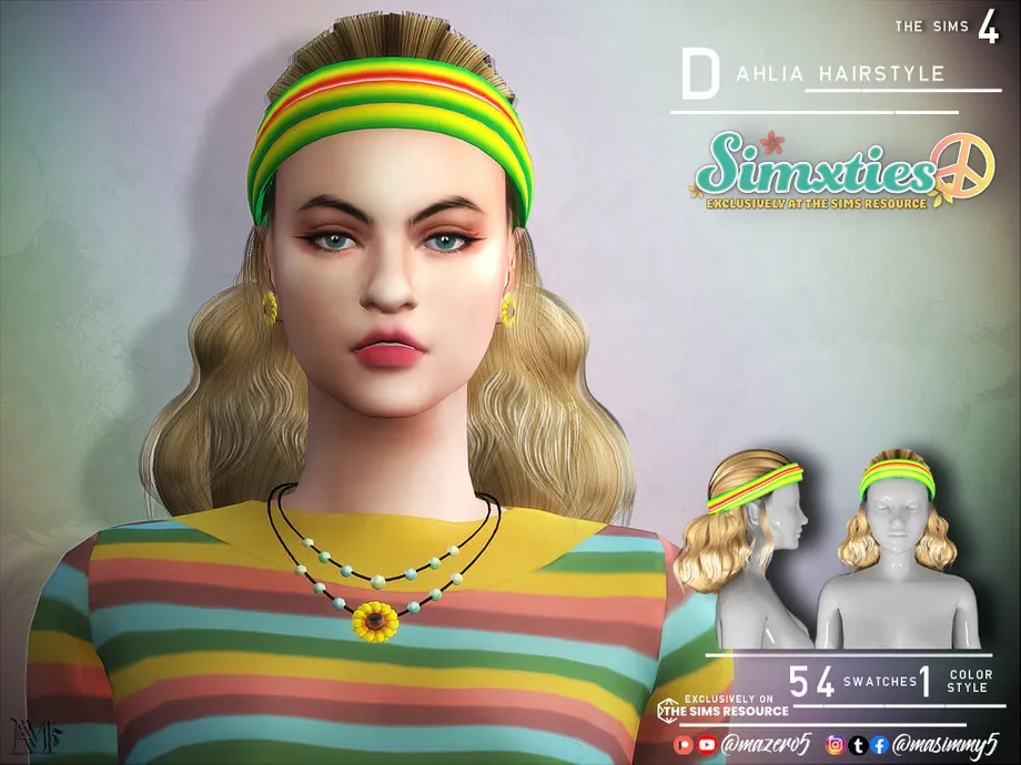 Simxties Dahlia Hairstyle