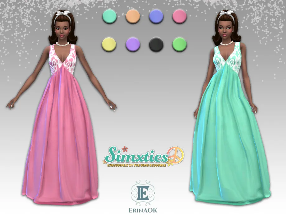 Simxties Women's Gown