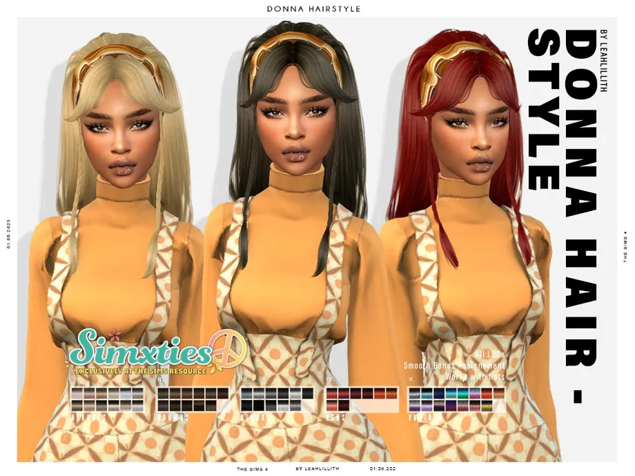 Simxties Donna Hairstyle