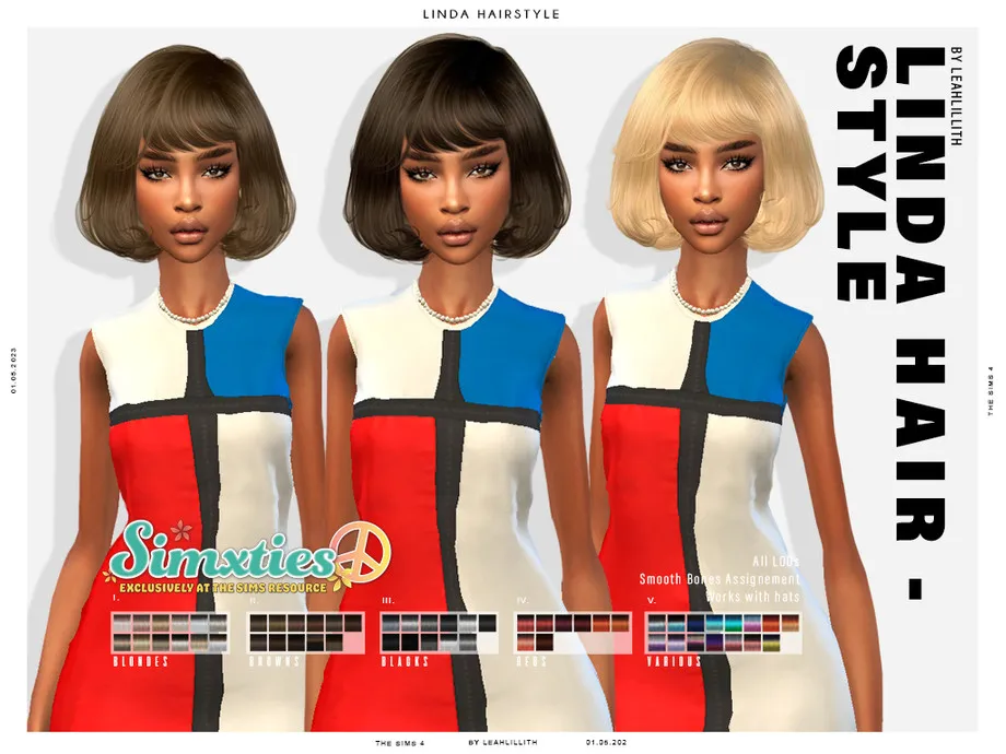 Simxties Linda Hairstyle
