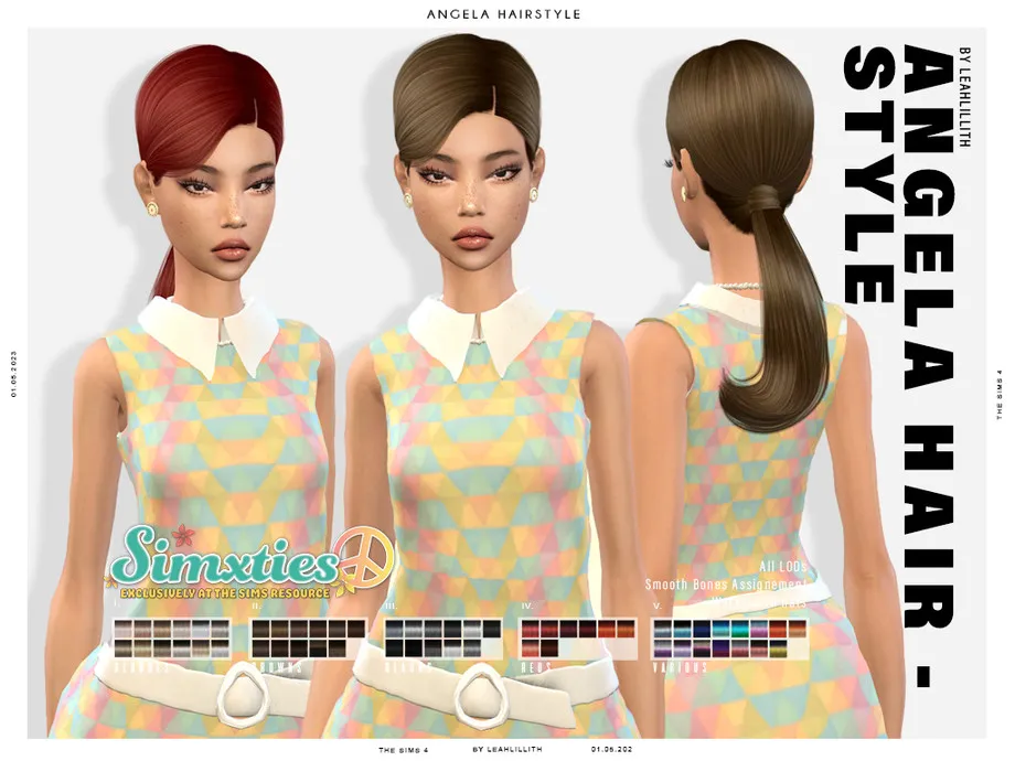 Simxties Angela Hairstyle
