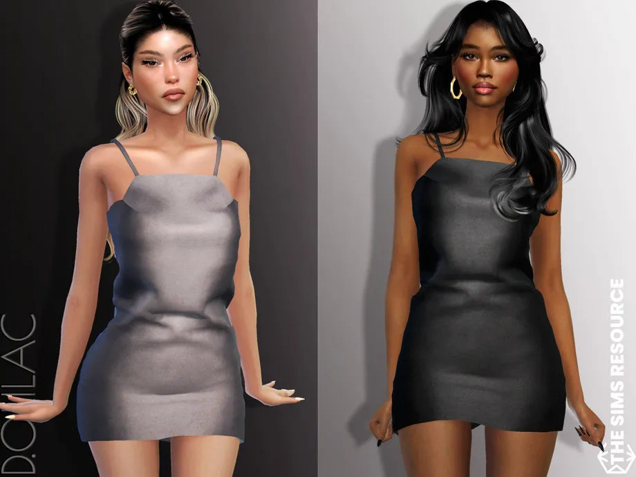 Cotton Mini Dress DO880