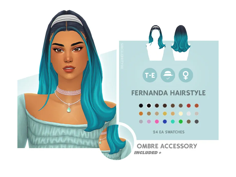 Fernanda Hairstyle - Set