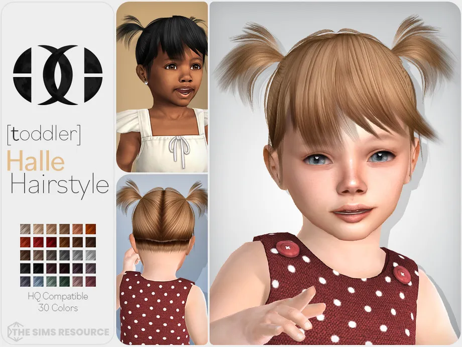 Halle Hairstyle [Toddler]