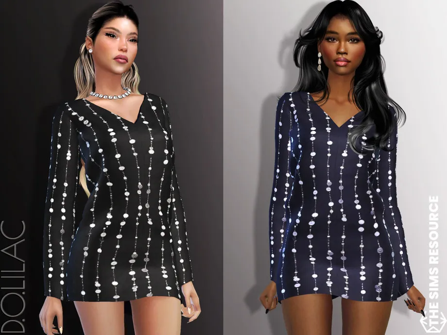 Embroidered Dress DO889