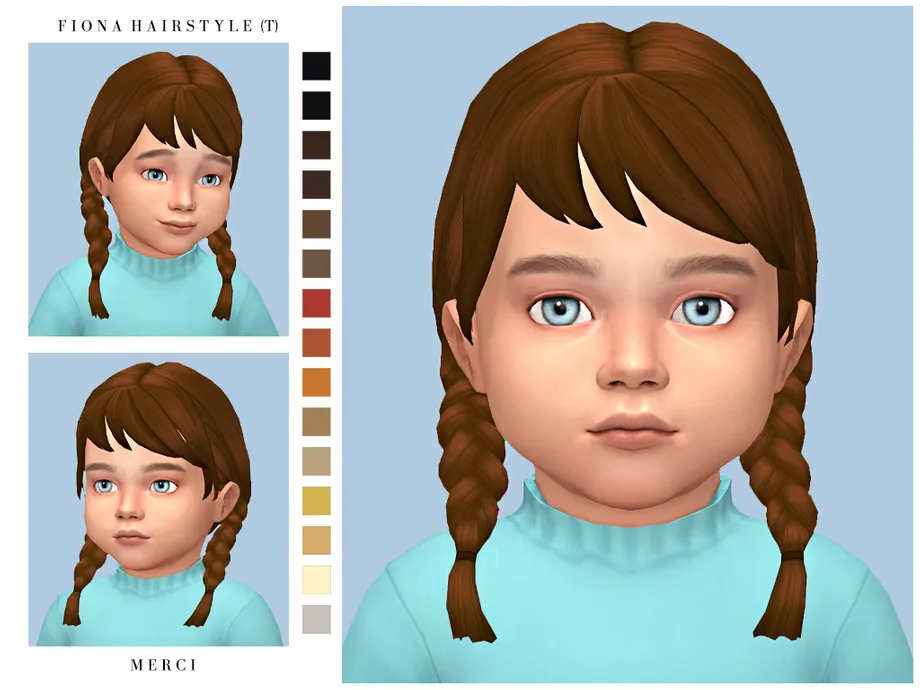 Fiona Hairstyle for Toddler