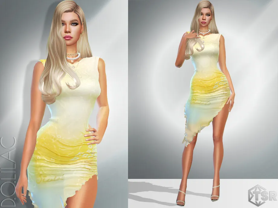 Tie Dyed Dress DO911