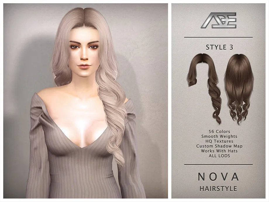 Nova - Style 3 (Hairstyle)