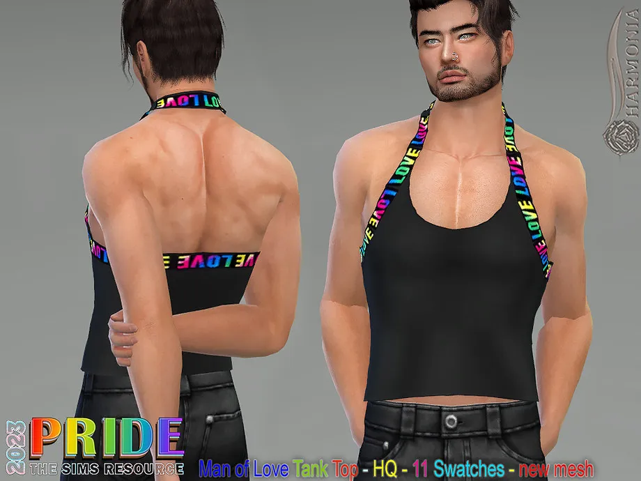 Pride Man of Love Tank Top