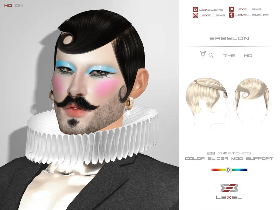 Babylon hairstyle (Male)