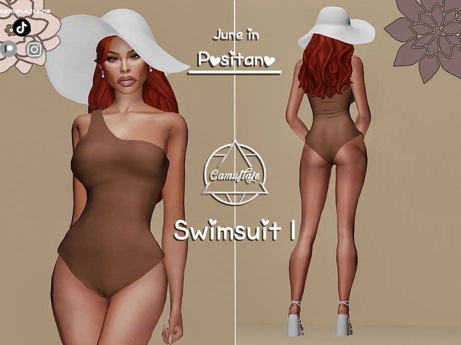 June in Positano Collection - Swimsuit I