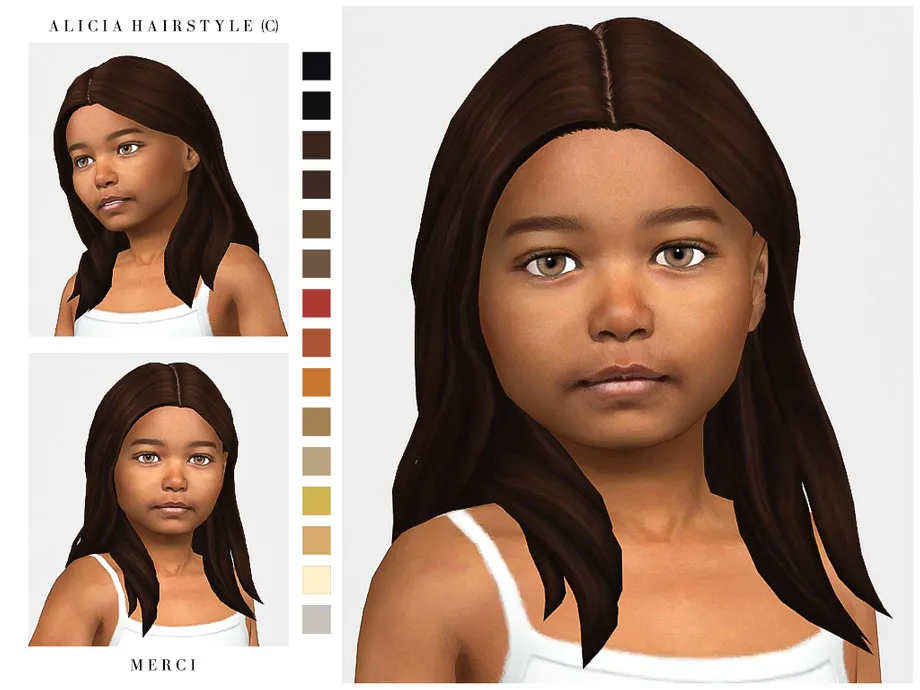 Alicia Hairstyle for Child