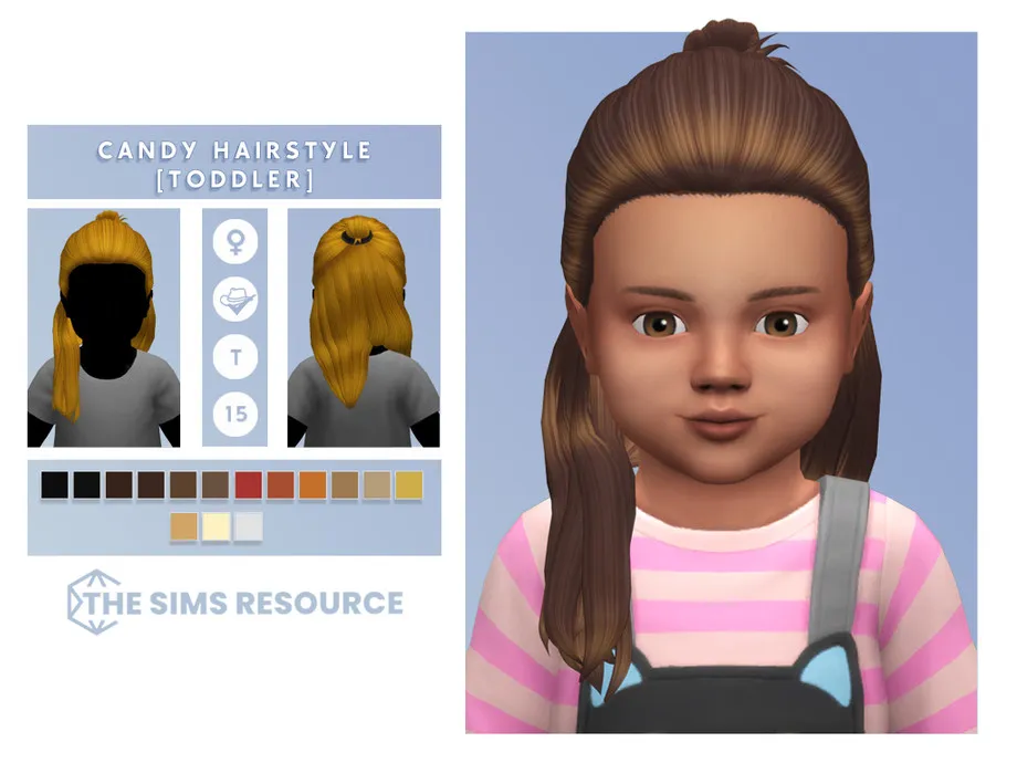 Candy Hairstyle (Toddler)