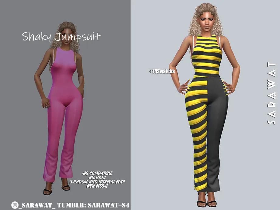 Shaky Jumpsuit-Sarawat