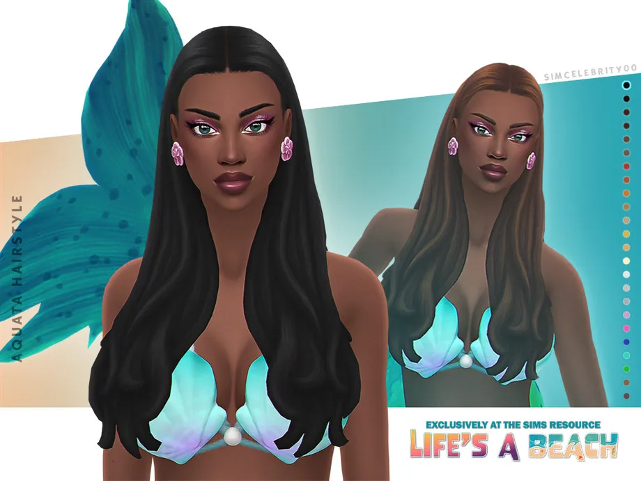 Life's A Beach - Aquata Hairstyle