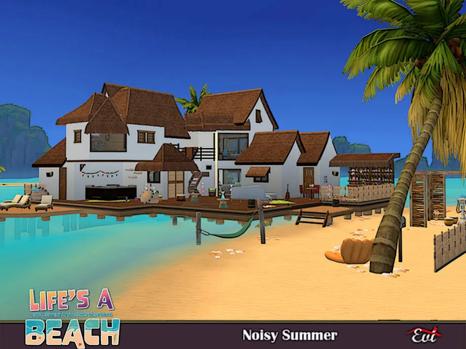 Life is a beach Noisy Summer